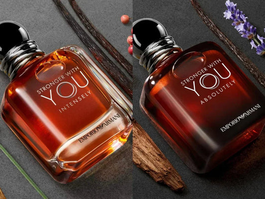 Armani Stronger with You Intensely vs Stronger with You Absolutely
