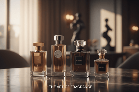 Understanding Fragrance Types: EDT, EDP, Parfum, and Extrait