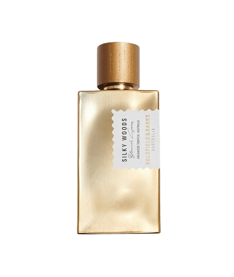 Main Accords:
Woody
Sweet
Spicy
Leathery
Creamy

Goldfield & Banks Silky Woods (Sample Decant) – unisex.
Luxury woody gourmand fragrance, creamy vanilla niche perfume, smooth elegant scent with a rich Australian wood base.
Best vanilla woody perfume, luxury niche fragrance, long-lasting unisex scent, cozy signature scent, creamy warm perfume, refined woody fragrance.