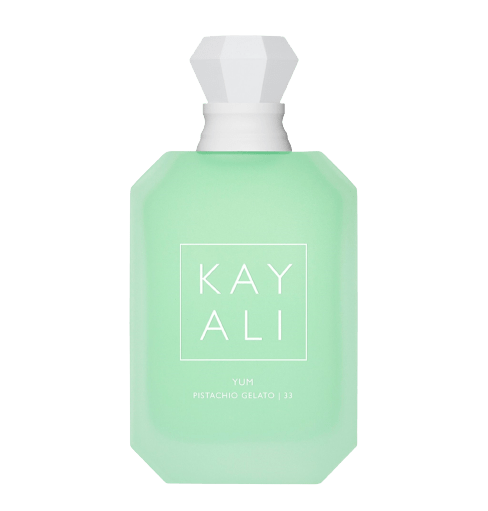 Main Accords:
Sweet
Creamy
Gourmand
Synthetic
Floral

Kayali Yum Pistachio Gelato (Sample Decant) – feminine-leaning.
Luxury pistachio gourmand fragrance, sweet creamy perfume, playful dessert-inspired scent with fluffy marshmallow and nutty vanilla warmth.
Best pistachio perfume, luxury gourmand fragrance, long-lasting sweet scent, dessert-inspired perfume, creamy playful fragrance, viral gourmand scent.