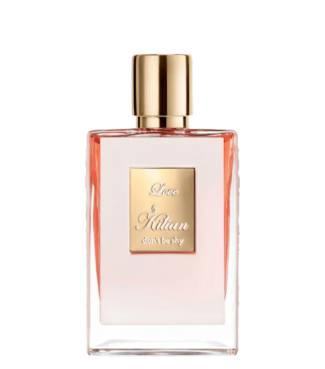 Main Accords:
Sweet
Gourmand
Floral
Powdery
Creamy

Kilian Love Don’t Be Shy (Sample Decant) – feminine-leaning.
Luxury marshmallow floral fragrance, sweet orange blossom niche perfume, creamy addictive scent with a soft sugary warmth and romantic feel.
Best marshmallow perfume, luxury sweet floral fragrance, long-lasting feminine scent, soft gourmand signature perfume, creamy candy-like scent, iconic niche fragrance.