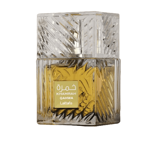 Main Accords:
Gourmand
Sweet
Spicy
Oriental
Creamy

Lattafa Khamrah Qahwa (Sample Decant) – unisex.
Luxury coffee gourmand fragrance, sweet spicy perfume, rich dessert-like scent with cinnamon warmth, vanilla sweetness, and roasted coffee depth.
Best coffee gourmand fragrance, luxury sweet perfume, long-lasting unisex scent, cozy winter fragrance, warm spicy scent, addictive affordable perfume.