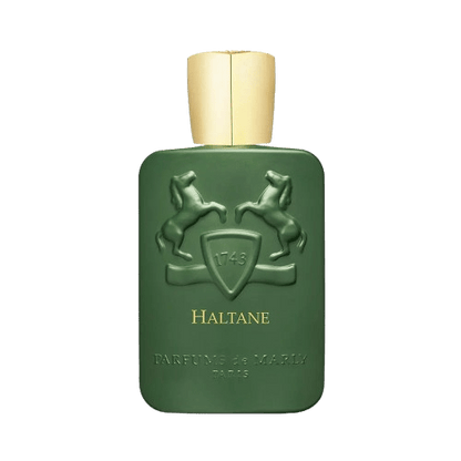 Main Accords:
Spicy
Woody
Oriental
Sweet
Leathery

Parfums de Marly Haltane (Sample Decant) – masculine.
Luxury oud woody fragrance, fresh aromatic niche perfume, refined modern scent with praline sweetness and smoky richness.
Best oud woody fragrance, luxury niche cologne, long-lasting masculine scent, elegant signature fragrance, smoky sweet scent, premium luxury perfume.