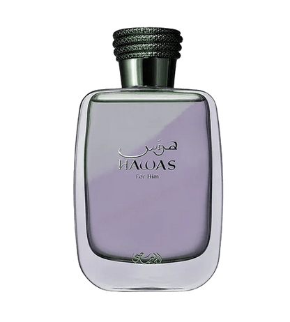 Main Accords:
Fresh
Fruity
Sweet
Aquatic
Synthetic

Rasasi Hawas (Sample Decant) – masculine.
Luxury fresh aquatic fragrance, sweet fruity perfume, energetic youthful scent with crisp citrus freshness and musky amber depth.
Best fresh summer fragrance, luxury affordable cologne, long-lasting masculine scent, aquatic signature fragrance, youthful sweet scent, compliment-getting perfume.