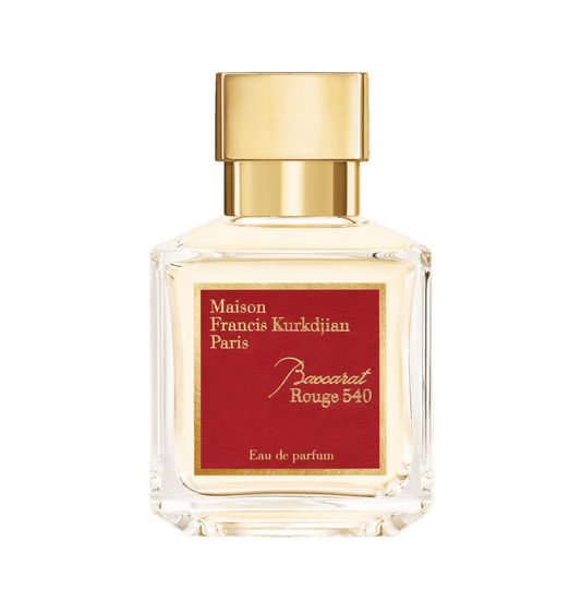 Main Accords:
Sweet
Woody
Spicy
Synthetic
Floral

Maison Francis Kurkdjian Baccarat Rouge 540 (Sample Decant) – unisex.
Luxury amber saffron fragrance, sweet woody niche perfume, radiant airy scent with burnt sugar warmth and addictive projection.
Best luxury niche fragrance, long-lasting unisex perfume, sweet woody scent, compliment-getting signature fragrance, airy amber scent, iconic luxury perfume.