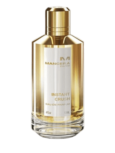 Main Accords:
Sweet
Floral
Spicy
Synthetic
Creamy

Mancera Instant Crush (Sample Decant) – unisex.
Luxury amber saffron fragrance, sweet woody niche perfume, bold addictive scent with creamy vanilla warmth and strong projection.
Best amber fragrance, luxury niche perfume, long-lasting unisex scent, compliment-getting perfume, warm sweet scent, powerful signature fragrance.